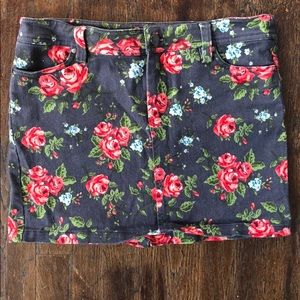 Heritage 1981 Floral Denim Mini